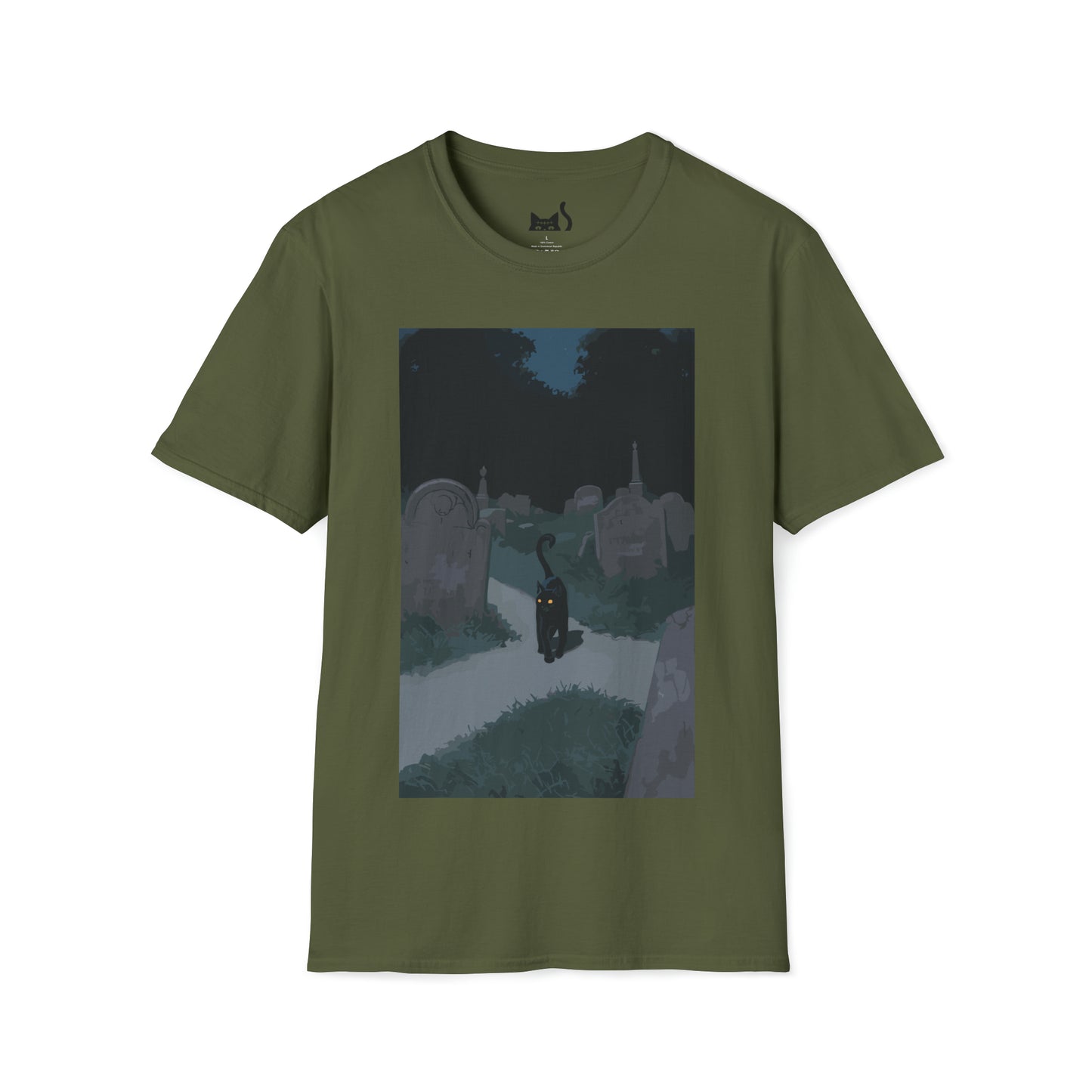 Midnight paws T-shirt